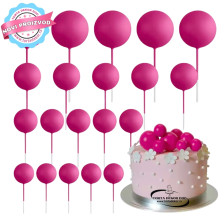 Torta Dekor Set Za Dekoraciju - Baloni PINK - BUBBLE GUM